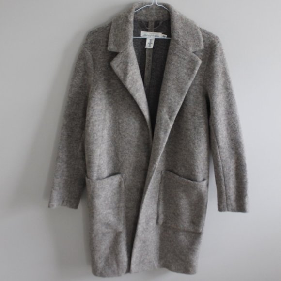 H&M Jackets & Blazers - H&M Long Wool Blend Coat Jacket NWOT